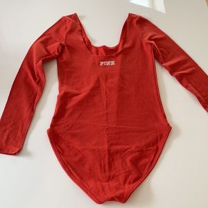 NWT Pink Victoria Secret size small bodysuit
